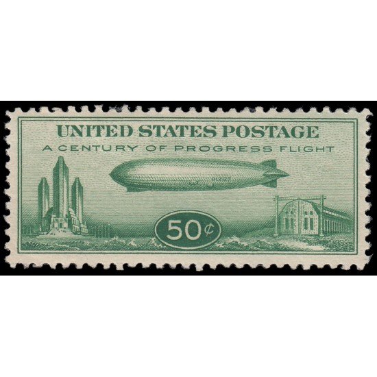 Estados Unidos USA A 17 1930 Vuelo de Graf-Zeppelin a Chicago MH