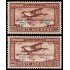 Egipto Aéreo 3/4 1931 Vuelo especial de Graf-Zeppelin Sobrecarga bilingüe MH