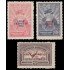 Argentina A 19M/P 1932 Segundo viaje de Zeppelin Sellos de 1928 con sobrecarga MH