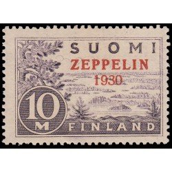 Finalandia Finland A 1 1930 Sobrecarga Zeppelin MNH Finalandia Finland A 1 1930 Sobrecarga Zeppelin MNH