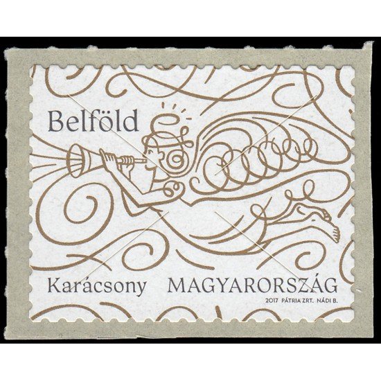 Hungría Hungary 4678 2017 Navidad Autoadhesivo