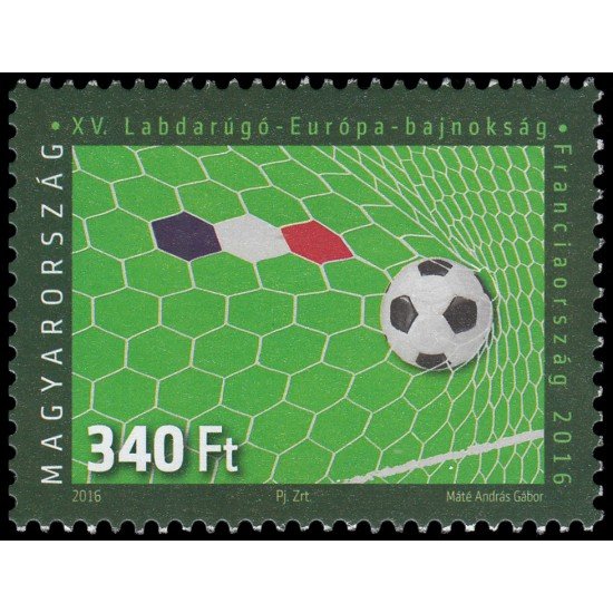 Hungría Hungary 4641 2016 Campeonato de Europa de fútbol MNH