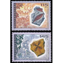 Hungría Hungary 4642/43 2016 Tesoros geológicos de Hungría MNH
