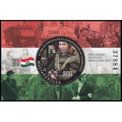 Hungría Hungary HB 381 2016 Historia 60 aniv. de la revolución húngara y la lucha por la libertad MNH