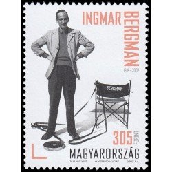 Hungría Hungary 4683 2018 Personalidades Centenario del nacimiento de Ingmar Bergman MNH Hungría Hungary 4683 2018 Personalidades Centenario del nacimiento de Ingmar Bergman MNH