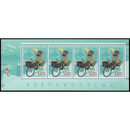 Hungría Hungary HB 400 2018 Postcrossing Envío aleatorio de postales MNH