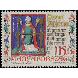 Hungría Hungary 4634 2016 Año de San Martín MNH