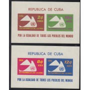 FAU3/S Cuba HB 19/20 1961  15ª Asamblea de la ONU Símbolo paloma MNH