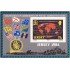 Jersey - 3-H - 1984 Lazos con la Commonwealth Mapa-mundi Banderas Lujo