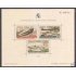 España Spain Hojitas Recuerdo 119 1988 FNMT Aniversario del primer correo submarino 781