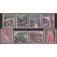 Andorra española 60/67 1963 - 1964 Tipos diversos MNH