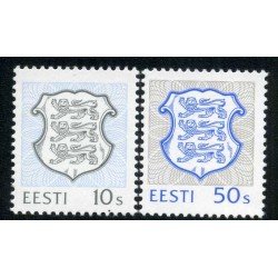 Estonia - 218/19 - 1993 Serie Escudos Lujo Estonia - 218/19 - 1993 Serie Escudos Lujo