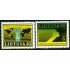 Lituania - 413/14 - 1991 IV Juegos deportivos mundiales de Lituania Mapa, símbolo Lujo