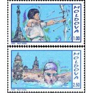 Moldavia  - 31/32 - 1992 Medallas moldavas en los JJOO Barcelona