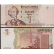 Transnistria 1 Rublo 2007 Billete Banknote Sin Circular