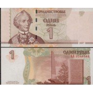 Transnistria 1 Rublo 2007 Billete Banknote Sin Circular