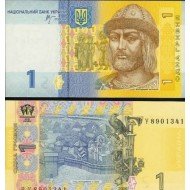 Ucrania 1 Hryvnia 2006 Billete Banknote Sin Circular
