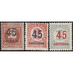 España Spain 742/44 1938 Cifras Numbers MNH España Spain 742/44 1938 Cifras Numbers MNH