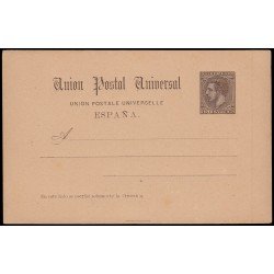 España Spain Entero Postal 16 1884 España Spain Entero Postal 16 1884