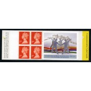 Gran Bretaña - 2065Av2-C  Isabel II Carnet bloque de 4 sellos 2065A + viñeta Commonwealth  Lujo