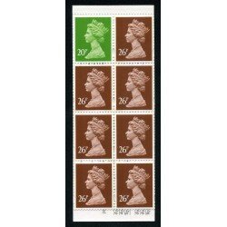 Gran Bretaña - 1891-C 1996 Carnet 8 sellos 1 del nº 1891+ 7 del nº 1892 Gran Bretaña - 1891-C 1996 Carnet 8 sellos 1 del nº 1891+ 7 del nº 1892