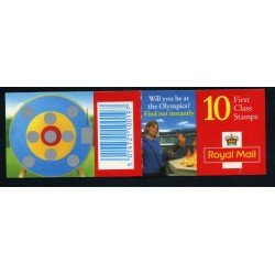 Gran Bretaña - 2065Aaolympics Carnet 10 sellos nº 2065Aa, ¿ estaràs en los JJOO? en cobertura de carnet Gran Bretaña - 2065Aaolympics Carnet 10 sellos nº 2065Aa, ¿ estaràs en los JJOO? en cobertura de carnet