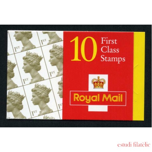 Gran Bretaña - 2145b_C 2000 Serie del milenario Isabel II Carnet 10 sellos n1 2145b Lujo