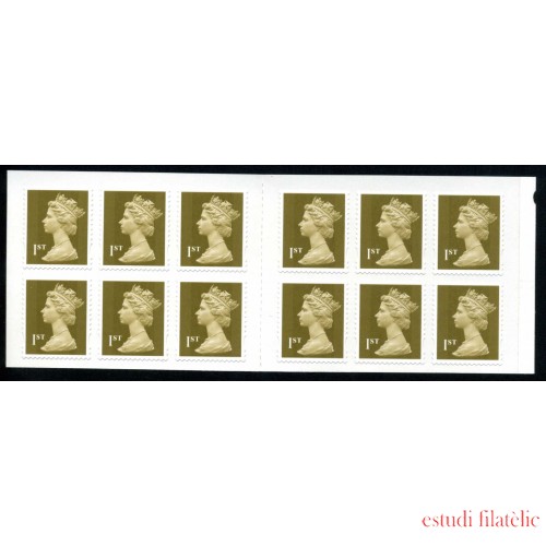 Gran Bretaña - 2341-C(12) Serie Isabel II Carnet 12 sellos tipo  nº 2341 Lujo
