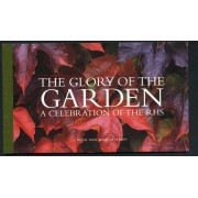 Gran Bretaña - 2559 2004 Jardines Flora Carnet de prestigio 9 páginas de textos e ilustraciones 4 de ellas conteniendo sellos Lujo