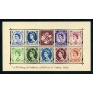 Gran Bretaña HB 20 2003 50 Aniv. de las series Isabel II 9 val. nº 2435/43 MNH
