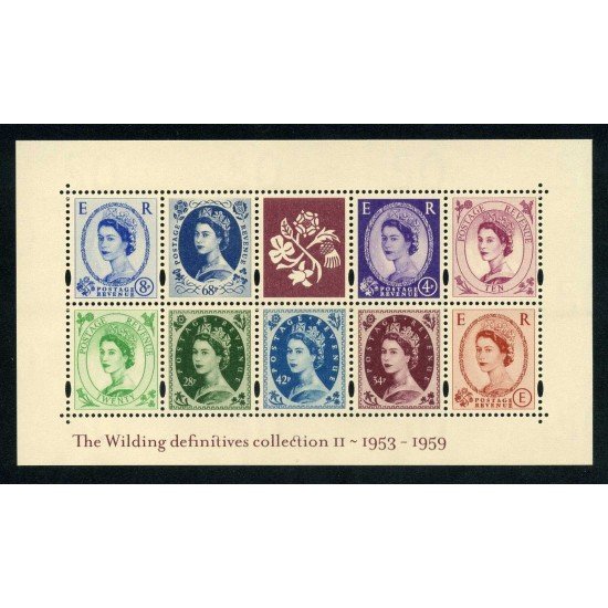 Gran Bretaña HB 20 2003 50 Aniv. de las series Isabel II 9 val. nº 2435/43 MNH