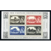Gran Bretaña HB 29 2005 50 Aniv. de los sellos de la serie  Castillos MNH