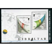 Gibraltar 16 HB 1992 Rally nautico alrededor del mundo 1991-92 Mapa, brújula Lujo