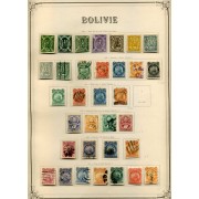 BOLIVIA COLECCIÓN COLLECTION BOLIVIA 1867 - 1931 CATÁLOGO YVERT 5549 € SELLOS