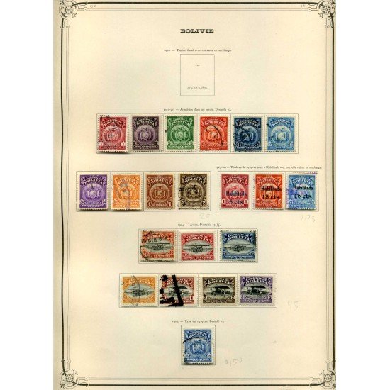 BOLIVIA COLECCIÓN COLLECTION BOLIVIA 1867 - 1931 CATÁLOGO YVERT 5549 € SELLOS BOLIVIA COLECCIÓN COLLECTION BOLIVIA 1867 - 1931 CATÁLOGO YVERT 5549 € SELLOS