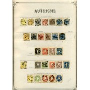 Colección Colletion Austria Osterreich 1850 - 1932 Yvert 8.041€