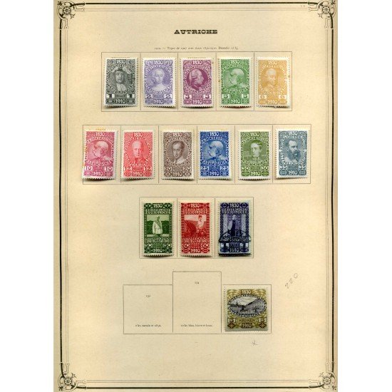 Colección Colletion Austria Osterreich 1850 - 1932 Yvert 8.041€ Colección Colletion Austria Osterreich 1850 - 1932 Yvert 8.041€
