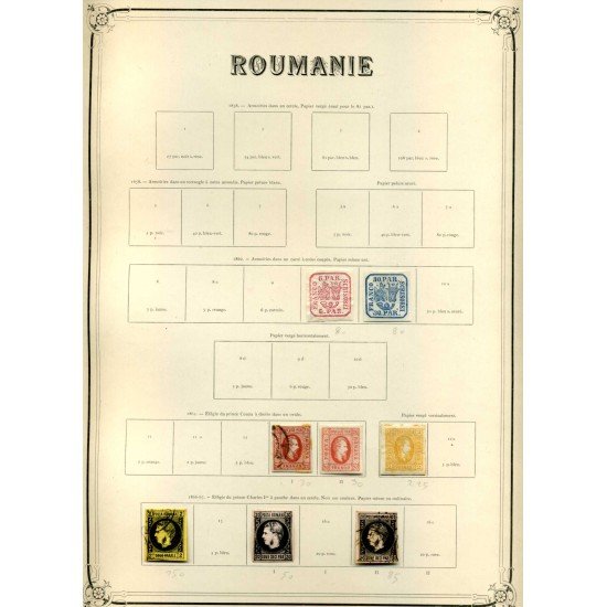 COLECCIÓN COLLECTION RUMANIA ROMANIA ROMÂNIA 1862 - 1931 YVERT 22.679,50 COLECCIÓN COLLECTION RUMANIA ROMANIA ROMÂNIA 1862 - 1931 YVERT 22.679,50