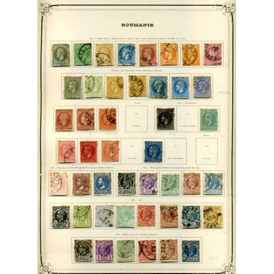 COLECCIÓN COLLECTION RUMANIA ROMANIA ROMÂNIA 1862 - 1931 YVERT 22.679,50 COLECCIÓN COLLECTION RUMANIA ROMANIA ROMÂNIA 1862 - 1931 YVERT 22.679,50