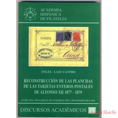RECONSTRUCCIÓN PLANCHAS TARJETAS ENTERO POSTALES ALFONSO XII FILIPINAS CUBA ...