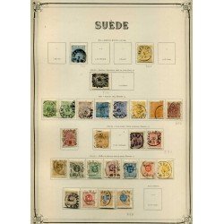 COLECCIÓN COLLECTION SUECIA SWEDEN SVERIGE 1855 - 1935 YVERT 6.932 €