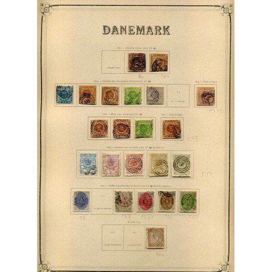 COLECCIÓN COLLECTION DINAMARCA DENMARK DANMARK 1851 -1934 YVERT 7.890 € COLECCIÓN COLLECTION DINAMARCA DENMARK DANMARK 1851 -1934 YVERT 7.890 €