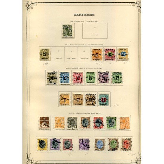 COLECCIÓN COLLECTION DINAMARCA DENMARK DANMARK 1851 -1934 YVERT 7.890 € COLECCIÓN COLLECTION DINAMARCA DENMARK DANMARK 1851 -1934 YVERT 7.890 €