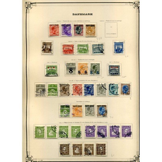 COLECCIÓN COLLECTION DINAMARCA DENMARK DANMARK 1851 -1934 YVERT 7.890 € COLECCIÓN COLLECTION DINAMARCA DENMARK DANMARK 1851 -1934 YVERT 7.890 €