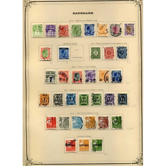 COLECCIÓN COLLECTION DINAMARCA DENMARK DANMARK 1851 -1934 YVERT 7.890 € COLECCIÓN COLLECTION DINAMARCA DENMARK DANMARK 1851 -1934 YVERT 7.890 €