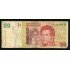Argentina 20 pesos 2003 Billete Banknote Circulado Pliegues, defecto