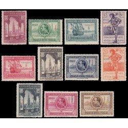 Tánger 37/47 1929 Expo Sevilla Barcelona Barco Boat MH/MNH