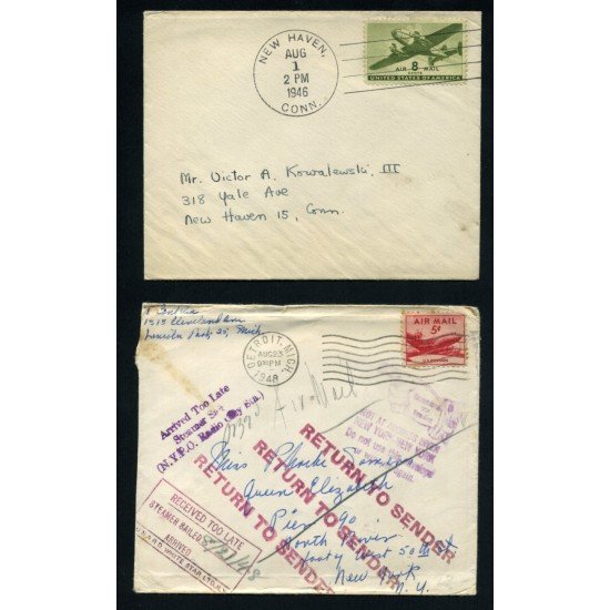 Colección Collection Historia Postal Postal History EEUU US United States Colección Collection Historia Postal Postal History EEUU US United States