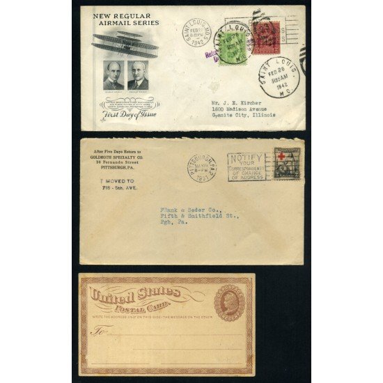 Colección Collection Historia Postal Postal History EEUU US United States Colección Collection Historia Postal Postal History EEUU US United States