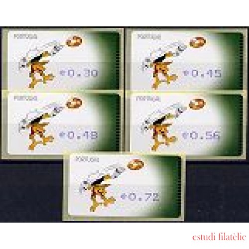 Portugal Atms 2004 Amiel UEFA Fútbol 5v COMa D-33